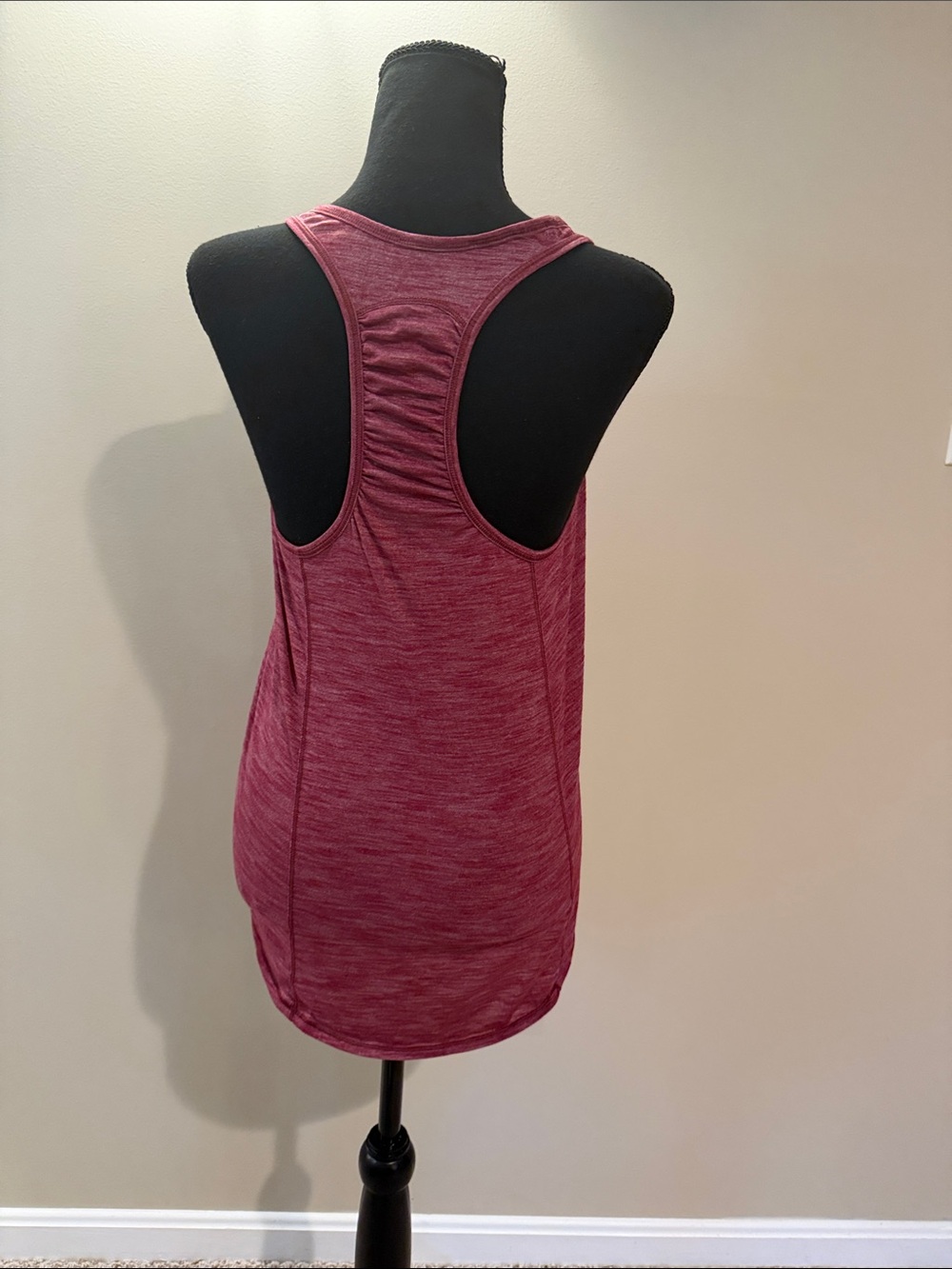 Lululemon Heathered Mauve Racerback Tank Top - Picture 5 of 7